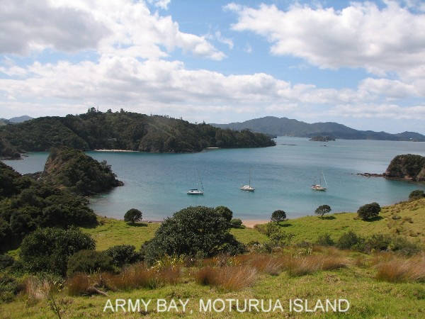 Army Bay, Moturua Island