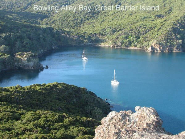 Bowling Alley Bay, Great Barrier Island